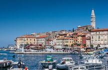 Pula, Rovinj & Panoramic Istrian Coast from Rijeka