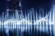 Dubai: Fountain Show and Burj Lake Ride by Traditional Boat