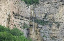 Highest waterfall and medieval castle