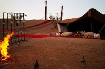 Camel ride and magical dinner in Agafay desert