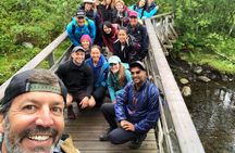 Hike to the Troll Church caves