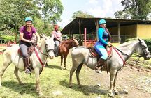 Whitewater Rafting and Horseback Riding Combo. Private Tour