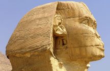 Giza pyramids - Saqqara - The Serapeum and king Unas pyramid