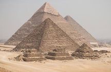 PRIVATE Full day tour pyramids of Giza & Sphinx,Sakkara,Memphis, 