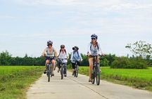 Lantern making class and Tra Que Bike Tour