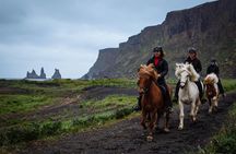 Black Sand Beach Horse Riding Tour from Vik