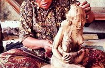 Bali Arts shopping with temples-waterfall visit.