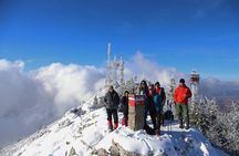 Snowshoeing on Trebevic Mountain from Sarajevo