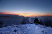 Snowshoeing on Trebevic Mountain from Sarajevo