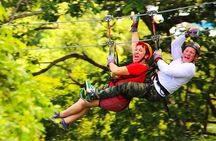Extreme Zipline, City Tour, Chocolate, Rum Factory, Beach Break, Transfer