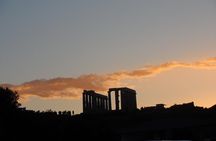 Sounio Sunset Poseidons Temple