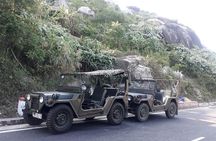  Jeep Tour Danang to Hai Van Pass Lunch Lang Co Beach & Waterfall