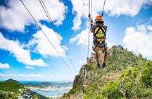 Sky Explorer and Sentry Hill Zip Line Adventure St Maartin