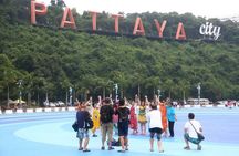 Pattaya Viewpoint, Big Buddha & Floating Market with Lunch