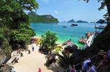 Snorkel and Kayak Tour to Angthong Marine Park by Speedboat from Koh Samui