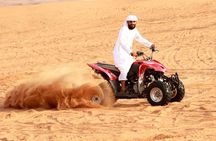 Desert Thrills: Evening Safari with Quad Bike & Camp Activities