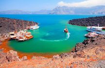 Santorini Volcano Sunset Cruise with Dinner