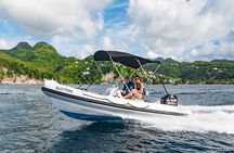 St. Lucia Drive and Snorkel Experience