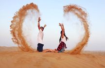 Arabian Desert Safari, BBQ Dinner, Camel Ride, Sand Boarding ATV & Live Show's
