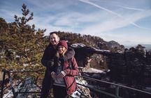 Pravcicka Gate & Bastei Bridge Winter National Park Tour from Prague