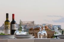 10-course Greek menu with the Acropolis view
