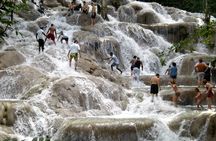 Blue Hole plus Secret Falls and Dunns River Falls Combo from Runaway Bay Hotels