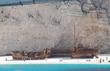 From St Nikolaos port: Boat cruise to navagio shipwreck beach and blue caves