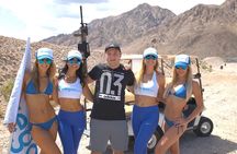  4 Gun Vegas Desert Shooting Adventure with Lunch from Las Vegas