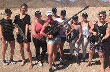 4 Gun Desert Shooting Adventure with Lunch