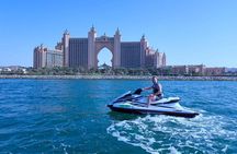 Jet Ski Tour Dubai: La Mer - Burj Al Arab- Atlantis for 1h 30min