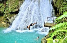 Blue Hole, Secret Falls, and Dunn's River Falls Combo Day-Trip 