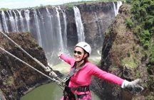 Abseiling at Victoria Falls
