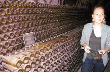 Champagne Cellar tour and tasting