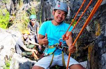 Discovery Tour: Caving, Climbing, Via Ferrata and Abseiling in Kampot
