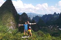 Private Yangshuo Tour: Xianggong Hill, Bamboo Raft and Cycling