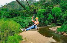 Shore Excursion: Cave Tubing and Zipline Adventure from Belize City