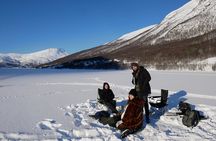 Ice Fishing On The Fjord