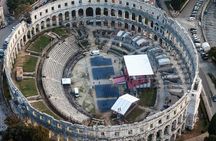 Private tour to Pula, Rovinj from Zagreb