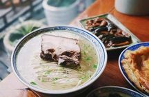 Secret Noodle and Wonton in Shanghai Alleyways with Local Beer