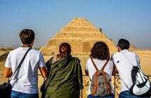 Tour to Saqqara Monuments Including the Step Pyramid & Tombs