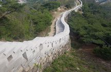 Sunset view & hiking through Seoul Fortress with seafood Market
