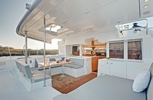 Premium Santorini Private Day Tour Elba 45, BBQ, drinks, transfer