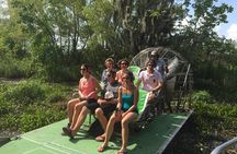 Small-Group Bayou Airboat Ride with Transport from New Orleans