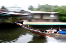 Floating Market with Wat Bang Kung Temple and the Railway Market