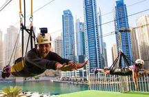 Zipline Experience in Dubai Marina with 1 Way optional Transfers