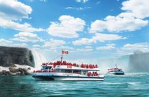 Niagara Falls Tour with Boat + Behind Falls & Niagara on the Lake