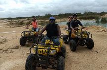 Progreso Misnebalam Ghost Town ATV excursion and Break at Silcer Beach Club