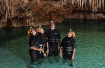 Río Secreto Nature Reserve from Playa del Carmen Entrance or Tour