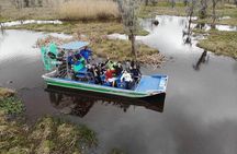 Destrehan Plantation and Small Airboat Combo Tour from New Orleans