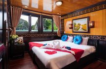 2 Days 1 Night on Swan Cruises visiting Bai Tu Long bay Thien Canh Son cave